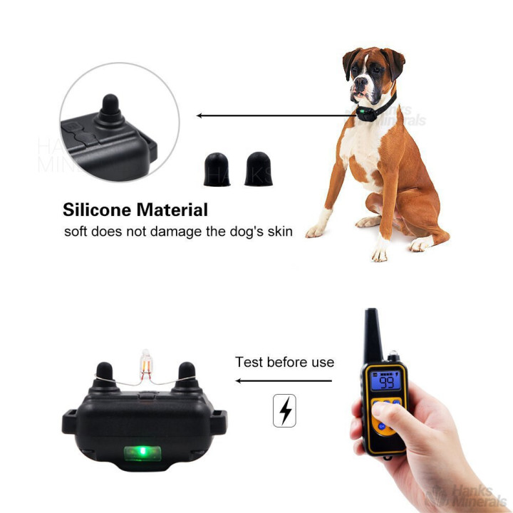 3000 FT Dog Training US Collar Rechargeable Remote Shock PET Waterproof Trainer