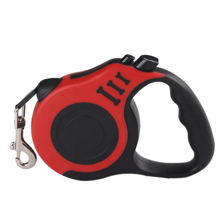 16.5FT Automatic Retractable Dog Leash Pet Collar Automatic Walking Lead